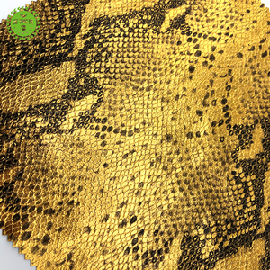 Faux rắn mô hình PU da vải cho váy/Quần Da nhân tạo da tổng hợp - Product Image 1