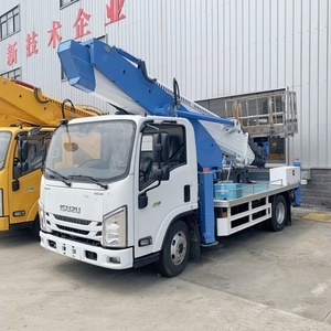 Camión con Plataforma Aérea ISUZU de 28m 31m, Camión Aéreo para Operaciones en Altura - Product Image 3