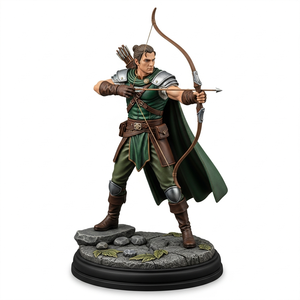 カスタムデザイン3D PVC樹脂男性ハンターシリーズアクションフィギュア像ギフトコレクション - Product Image 4