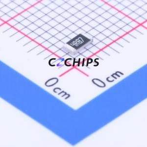 1206W4F487KT5E ตัวต้านทานแบบ SMD 1206 (ประเภท: ฟิล์มหนา) (ความต้านทาน: 4.87 โอห์ม ความแม่นยำ: 1%) - Product Image 1