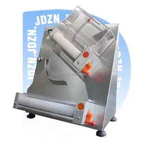 Mini máquina laminadora de masa automática de acero inoxidable, Máquina manual para aplanar masa de pizza