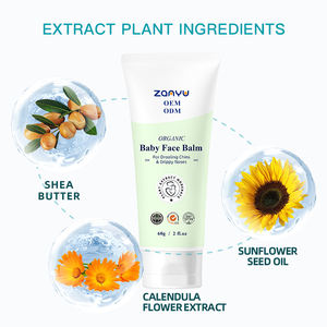 Balsamo Viso Multifunzione per Neonati Senza Solfati, Antibatterico, 60g, Etichetta Privata, Unguento Lenitivo per Bavaglini e Dolo da Lacrime - Product Image 2