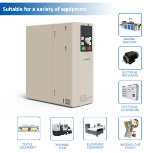 Inverter di frequenza variatore a velocità variabile ac per inverter ibrido 11kW 15HP VFD 220v o 380