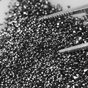 Moissanita Suelta al por Mayor, Tamaño Pequeño 0.8-2.9mm, Forma Melee Negra, Calidad VVS, Certificado GRA.<span class=keywords><strong>Black</strong></span>, Sintética de Laboratorio - Product Image 6