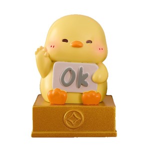 Caja Sorpresa de Figuras de Resina Yu Mo para Oficina, Muñecos de Dibujos Animados, Regalo Creativo para Decoración de Escritorio - Product Image 5