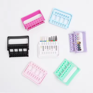 Hot Bán 30 Lỗ Làm Móng Tay Móng Tay Nghệ Thuật Công Cụ Mài Đầu Giá Lưu Trữ Hộp Sơn Móng Tay Đầu Khoan Bit Hiển Thị Chủ Giá - Product Image 6