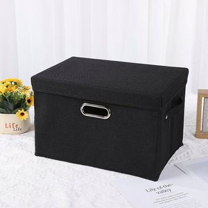 Multipurpose Toy Organizer Canvas Storage <b>Bins</b> Stock Heavy Duty Clothes Storage Box - Product Image 3