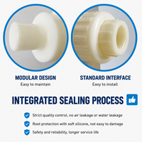 Module de membrane PVDF MBR immergé à fibres creuses pour l'épuration des eaux usées urbaines