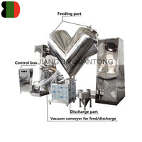 V Molke protein pulver horizontaler Tierfutter-Band mischer mit Heizung
