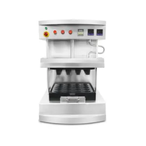 Automatique cornet de crème glacée muffin faisant des biscuits café tasse gâteau tartelette coquille gaufrier machine