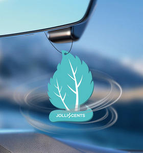 معطر هواء فاخر من الورق القطني لسيارة ماركة Promos و في مقابل العلامة التجارية بشعار مخصص - Product Image 3