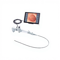 Endoscope vétérinaire portable HC-R028C pour animaux, équipement médical avec moniteur