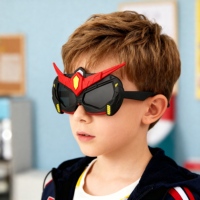 Nouvelles Lunettes de Soleil Polarisées UV pour Enfants 2026 en TPEE – Modèle Transformers Tendance pour Garçons, Style Dessin Animé, Cool et Stylé SL 85008
