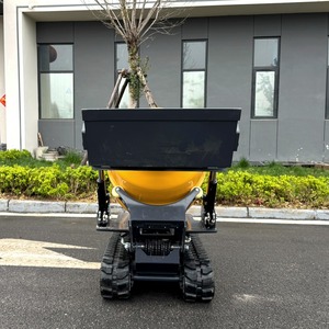 Bétonnière autoportante compacte sur chenilles 200L, mini-bétonnière à prix bas - Product Image 2
