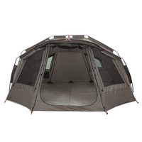 Tente de pêche et de camping imperméable avec intérieur confortable, respirante, facile d'accès et pratique.