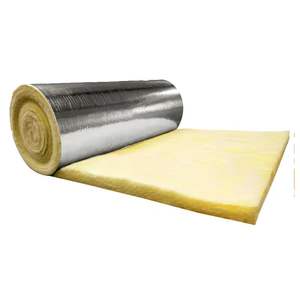 Rouleau <span class=keywords><strong>de</strong></span> <span class=keywords><strong>laine</strong></span> <span class=keywords><strong>de</strong></span> fibre <span class=keywords><strong>de</strong></span> <span class=keywords><strong>verre</strong></span> <span class=keywords><strong>de</strong></span> densité <span class=keywords><strong>80MM</strong></span> Feuille d'aluminium Couverture isolante en fibre <span class=keywords><strong>de</strong></span> <span class=keywords><strong>verre</strong></span> <span class=keywords><strong>Laine</strong></span> <span class=keywords><strong>de</strong></span> <span class=keywords><strong>verre</strong></span> - Product Image 1