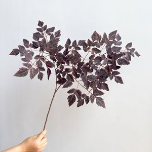 Feuille artificielle de Coleus Copinto <span class=keywords><strong>en</strong></span> soie à 2 branches de haute qualité pour la décoration d'événements - Product Image 1