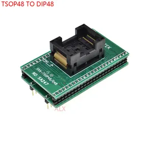 SA247 tsop48 to dip48プログラマーアダプターソケットIC SOCKET CONVERTERテストチップtsop for RT809F RT809H & XELTEK USBプログラマー