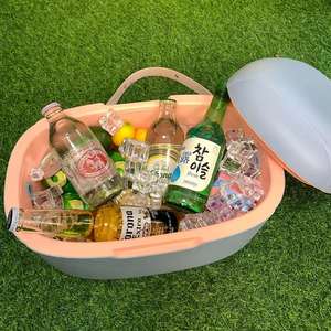 Wholesale Custom Modern Reusable Mini 6QT Waterproof PE <b>Cooler</b> <b>Box</b> 24-48 Hours <b>Ice</b> Retention Multifunctional Fresh-keeping Cans - Product Image 6