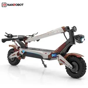 2022 מוצר חדש Nanrobot N6 2000w כפולה מנועים מכביש צמיגים שני גלגלים מהיר חשמלי קטנוע למבוגרים