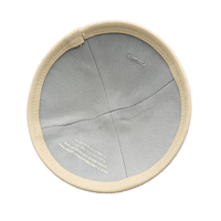 Sombrero Judío Yarmulka Kippot al por Mayor, Kippah Judía con Logotipo Personalizado, Kippot de Lino para Boda, Sombrero Yarmulka de Algodón Twill, Kipot Judaicos
