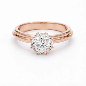 Bague de fiançailles vintage en moissanite taille ovale, argent 925 plaqué argent, solitaire à 4 griffes, bijoux fins TISHYA JEWELLERS - Product Image 1