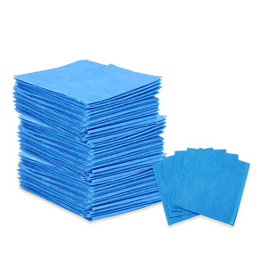 Disposable Tattoo <b>Bed</b> Sheet Blue Non Woven Fabric 10 Piece Pack For Permanent Makeup Equipment - Product Image 4
