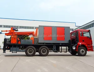 الصين شاحنة شنت الحفر الآبار آلة المياه الجوفية جهاز حفر الآبار للبيع