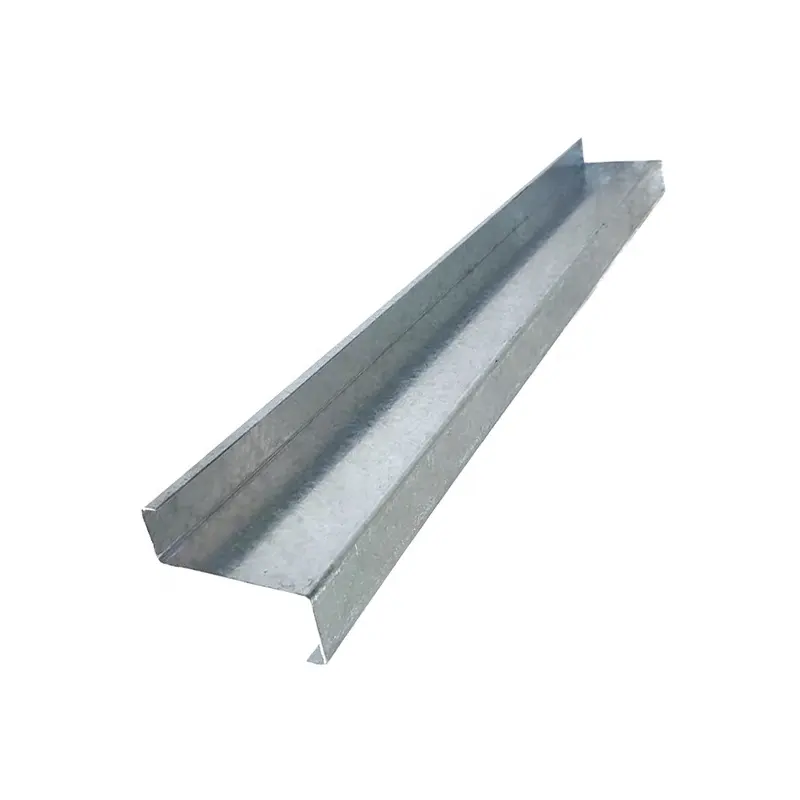 Hafif soğuk haddelenmiş ön galvanizli aşık Z tipi çelik şekil Metal profil OEM çizim göre XAK üreticisi