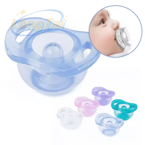 Longtai Siliconate Baby Sleep Night Boca Blanco Frosted Orthodontic Dummies Soother Chupete prematuro para recién nacido - Product Image 2