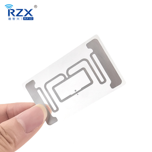 860-960MHz UHF <span class=keywords><strong>RFID</strong></span> 방수 ISO 18000-6C FM11UF0051E 패시브 워시 케어 라벨 의류 의류 내구성 나일론 새틴 리본 - Product Image 5