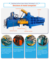 Presse à balles pour métaux usagés, Presse à balles, Machine à balles, Presse hydraulique, Machine de pressage hydraulique, Équipement de recyclage des métaux de rebut