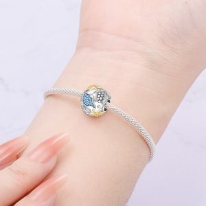 Original White Copper <b>Bead</b> <b>Bracelet</b> - DIY Ocean Adventure Pendant Jewelry, Personalized Accessories for Men and Women - Product Image 6