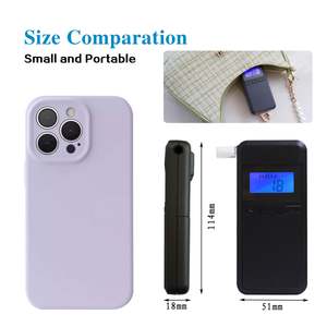 Compact Alcohol Analyzer with 10 Blowing Nozzle for Party Safety Personal Health Monitoring - Product Image 2
