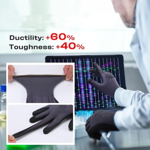 Đàn hồi Vua bảo hộ lao động găng tay cho nam giới mặc và bền xây dựng trang web nữ làm việc găng tay trái và tay phải bọt - Product Image 5