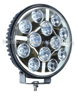 Blueseatec 9 pouces 6000K blanc 10-30V 100W lumière auxiliaire LED avec feu de position DRL ambre et blanc ECE R112 / R10 / R7