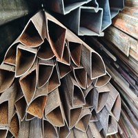 Tuyau sans soudure sectionnelle spéciale ASTM A519 1045, exceptionnel pour les supports de machines d'ingénierie