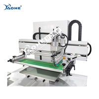 Cadre de sérigraphie Haohe avec lame de déroulage pour machine de sérigraphie