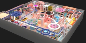 Équipement de terrain de jeu intérieur pour enfants personnalisé de haute qualité Promotion Château gonflable en plastique avec un bon prix - Product Image 3