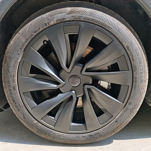 Modelo Y cubiertas de <span class=keywords><strong>rueda</strong></span> de enebro para accesorios Tesla 2025 protectores de llanta de 19 pulgadas (Juego de 4) Reemplazo de <span class=keywords><strong>cubierta</strong></span> de <span class=keywords><strong>rueda</strong></span> - Product Image 4