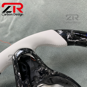 <span class=keywords><strong>Volante</strong></span> Deportivo de Fibra de Carbono Forjado con LED y Palanca de Cambios para <span class=keywords><strong>BMW</strong></span> G15 G16 G20 G30 G21 G22 G23 320i <span class=keywords><strong>325i</strong></span> 330i 340i 540i - Product Image 2