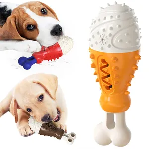 工厂最优惠的价格Hoopet冷冻互动鼓槌狗小狗出牙食品喂食器玩具