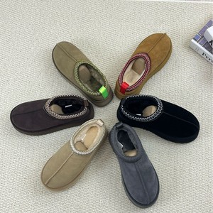Pantofole in Lana Integrata di Pelle di Pecora di Alta Qualità OEM&ODM Marca UGS Scarpe Invernali da Donna - Product Image 3