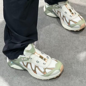 <span class=keywords><strong>Chaussures</strong></span> de trail rétro respirantes en mesh Saloms, antidérapantes, amortissantes, pour la randonnée en plein air, pour hommes et femmes - Product Image 5