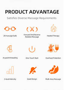 Multifunktionales Elektrisches Knet-Shiatsu Fußmassagegerät mit Wärme- und Zeitsteuerung Infrarot-Therapie Tragbar CE ROHS FCC - Product Image 5