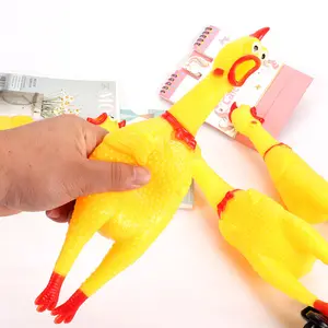 도매 저렴한 짜기 shrilling 비명 치킨 재미 애완 동물 장난감 선물 개 장난감