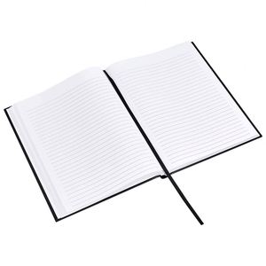 Carnets à couverture rigide A5 personnalisés avec reliure thermique, couverture en cuir, pages intérieures en papier, journal cadeau - Product Image 3