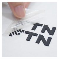 2024 Offre Spéciale Logo personnalisé effet élevé marque 3D caoutchouc Silicone transfert de chaleur étiquette vêtement autocollant pour T-Shirt