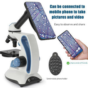 <span class=keywords><strong>Kit</strong></span> microscopio LUXUN 40X/100X/250X /400X/1000X giocattolo monoculare per bambini microscopio scientifico della scuola biologica per l'apprendimento dei bambini - Product Image 4