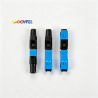 Conector de Montaje Rápido SC UPC para Instalación de Red de Cable de Fibra FTTH, Conector Rápido de Fibra Óptica de Alta Calidad